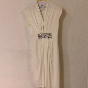 Maggy London white dress